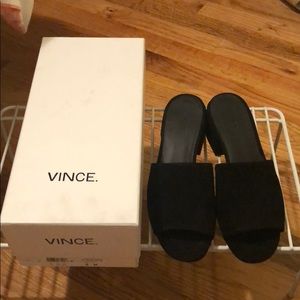 Vince Rachelle Slip on Mules